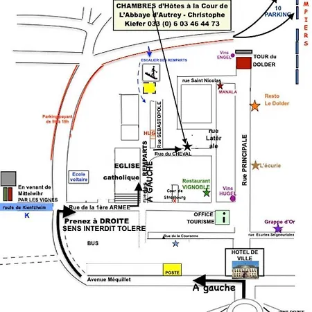 A La Cour De L'abbaye D'autrey * Riquewihr